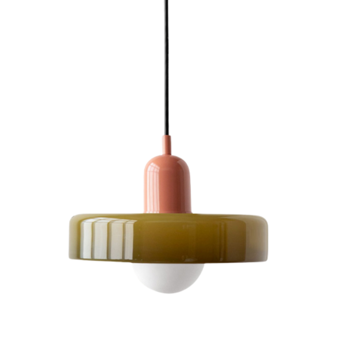 Bauhaus Pendelleuchte Glas, Moderne Hängeleuchte