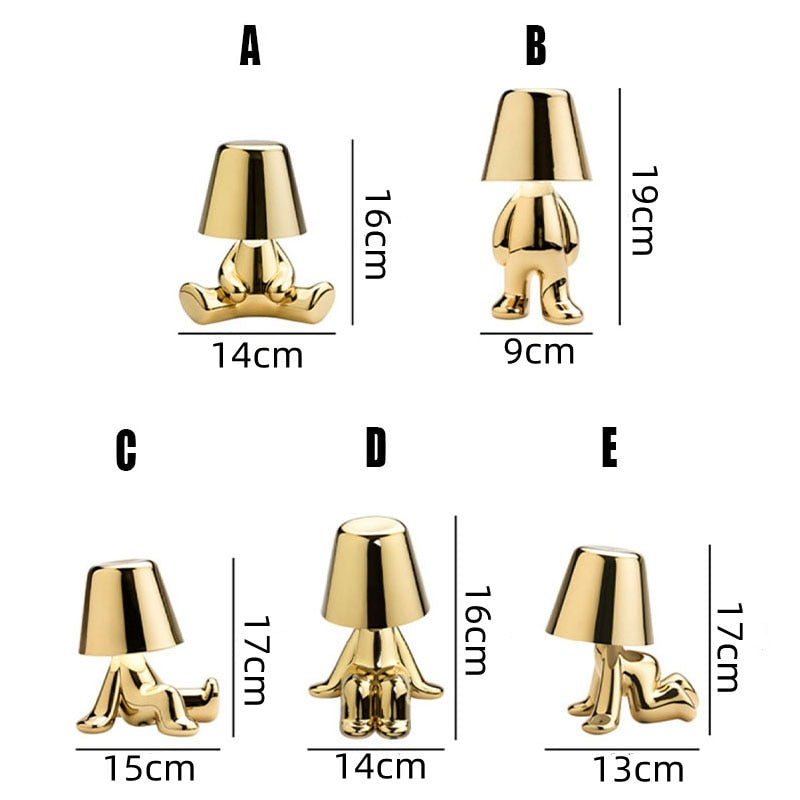 Figurine LED Table Lamp | Wireless, Touch Dimmable
