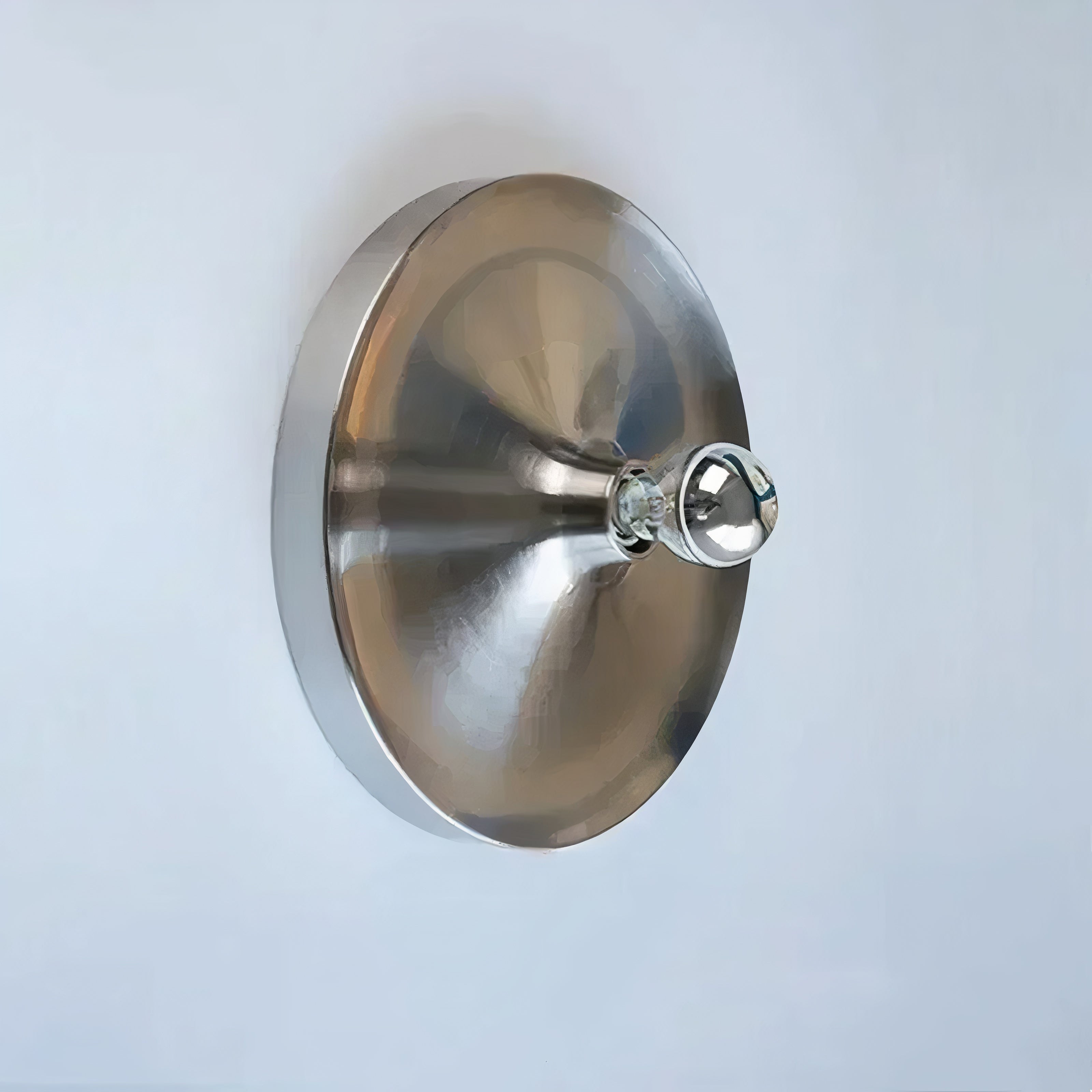 Round Bauhaus Wall Sconce | Integrated LED, Metal and Acrylic