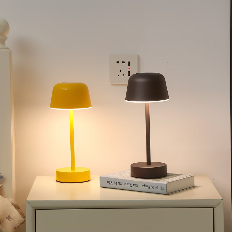 Wireless Dimmable Table Lamp | Rechargeable Aluminum Design