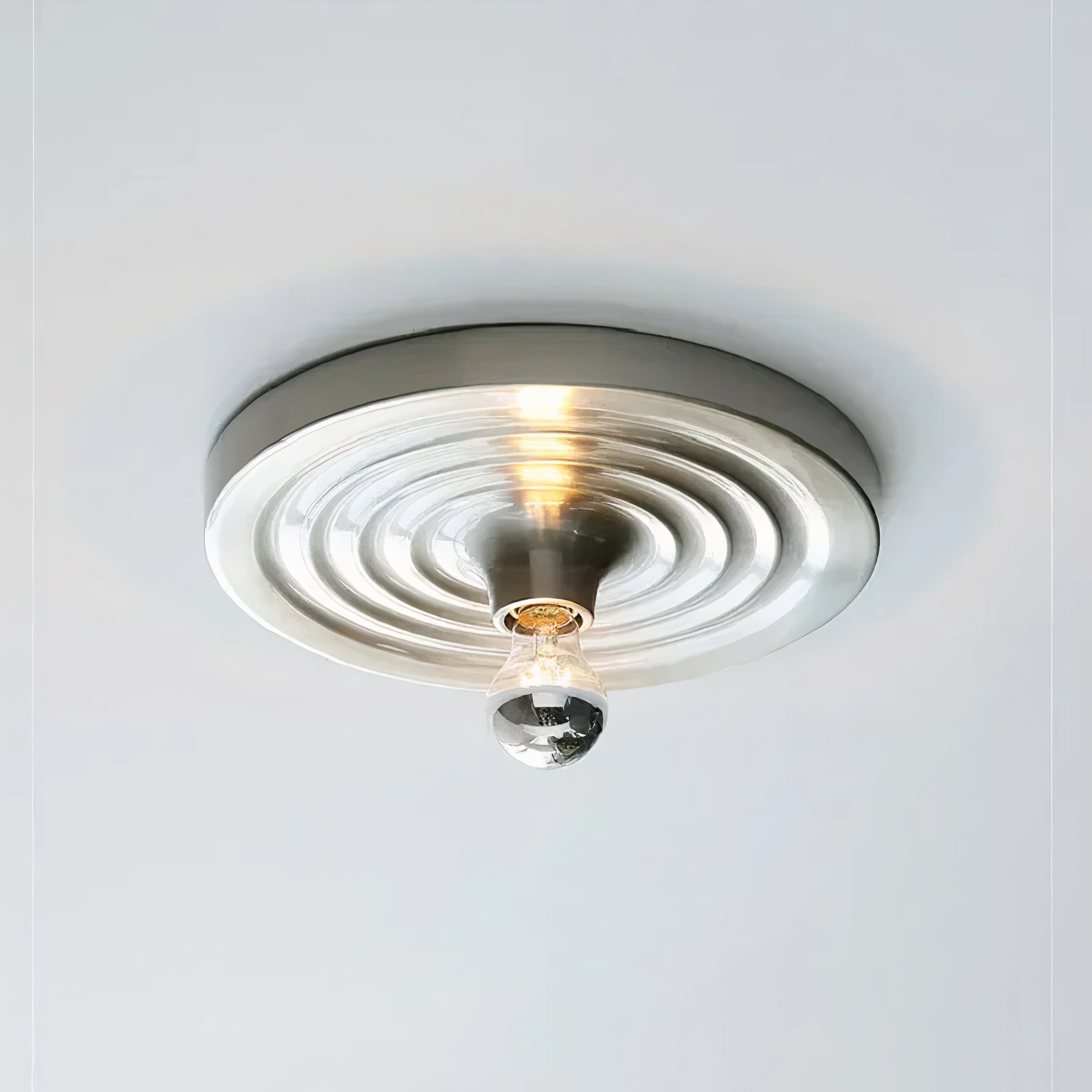 Round Bauhaus Wall Sconce | Integrated LED, Metal and Acrylic
