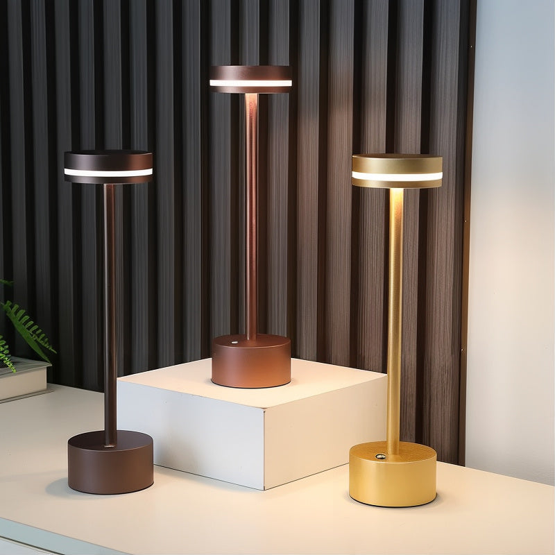 Wireless LED Table Lamp | Dimmable, 3 Color Temps, Aluminum