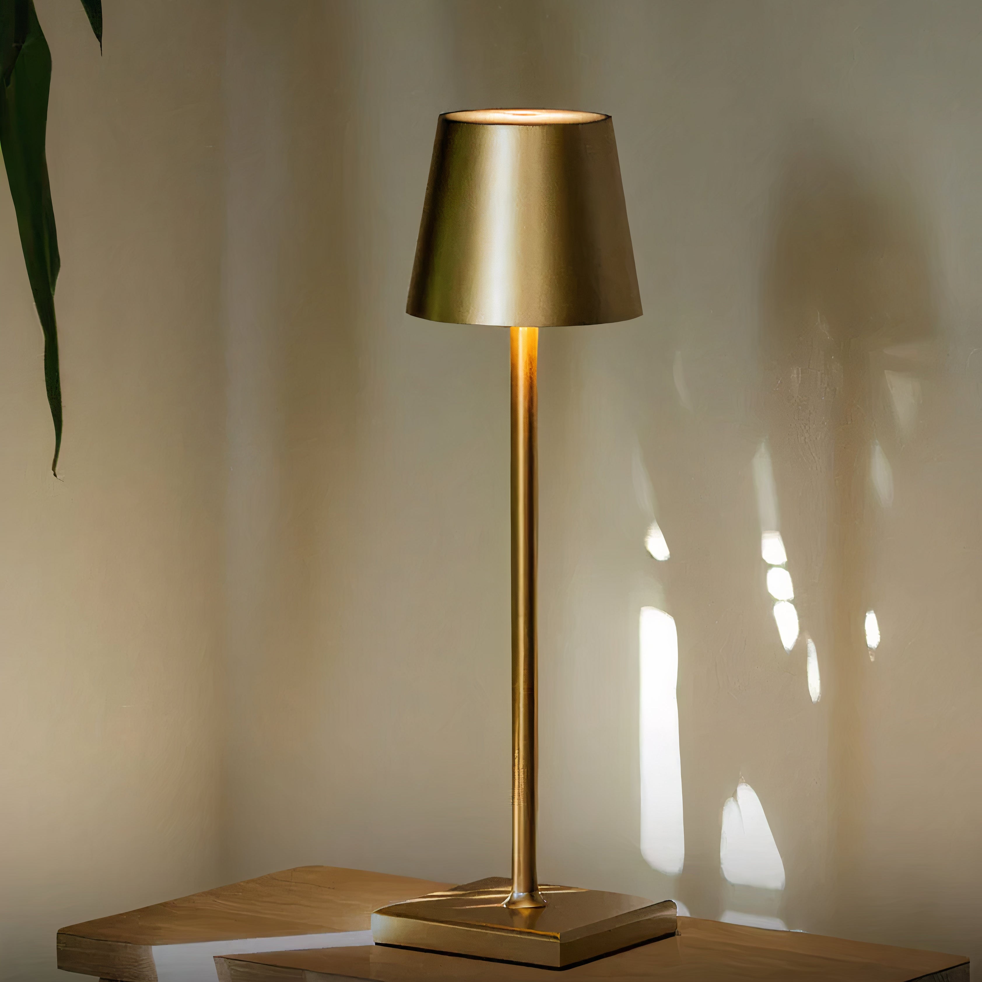 Scandinavian LED Table Lamp | Wireless, Dimmable Aluminum Design