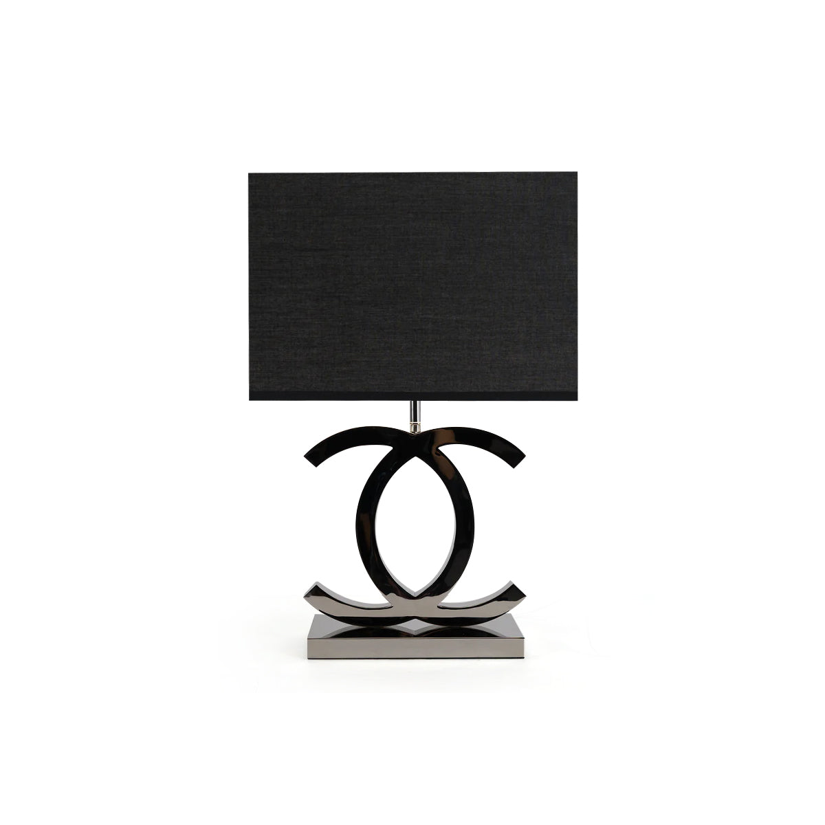 Stainless Steel Table Lamp with Fabric Shade | Nordic Style, E26/E27