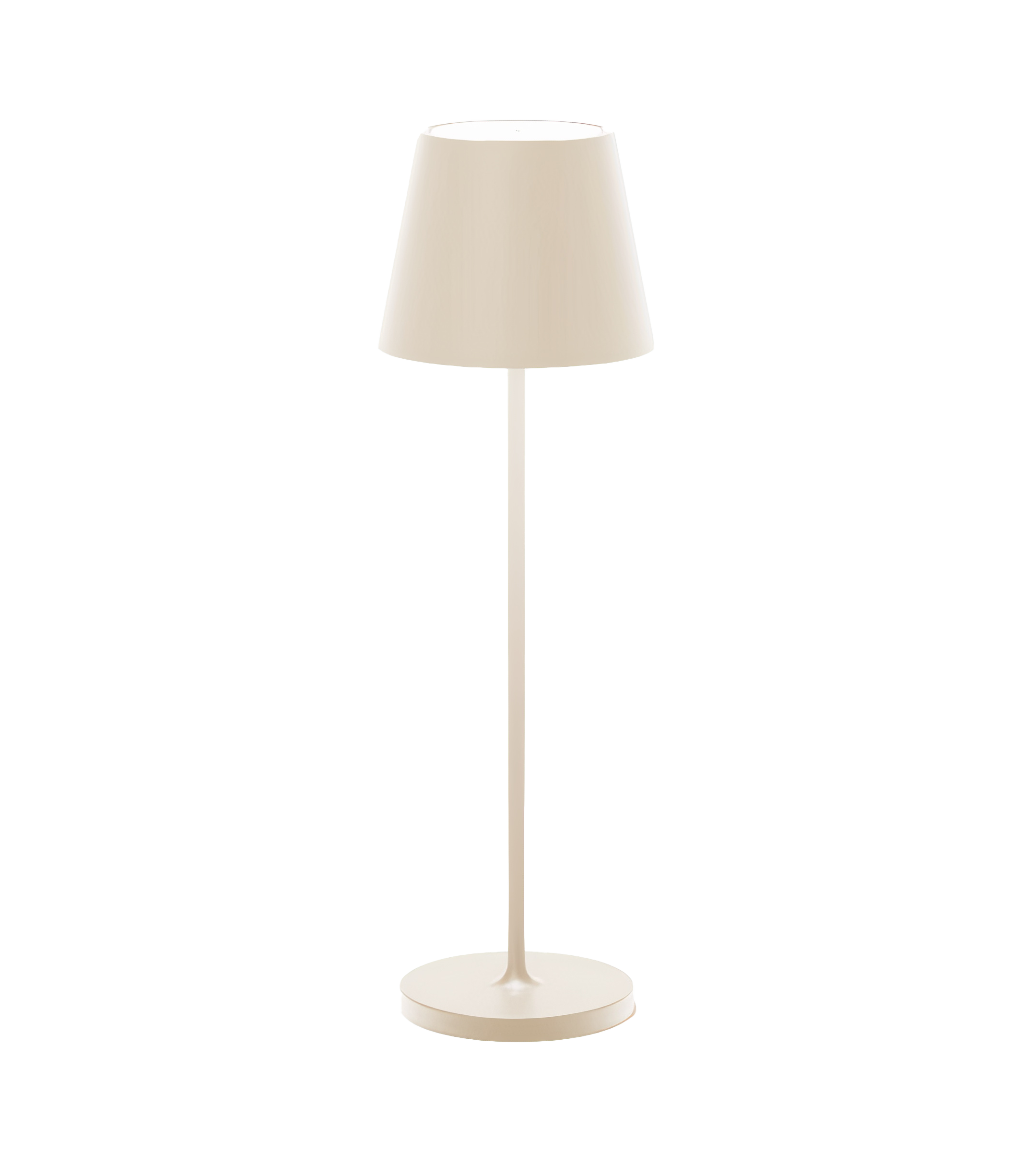 Wireless LED Metal Table Lamp | Dimmable, IP54, Rechargeable