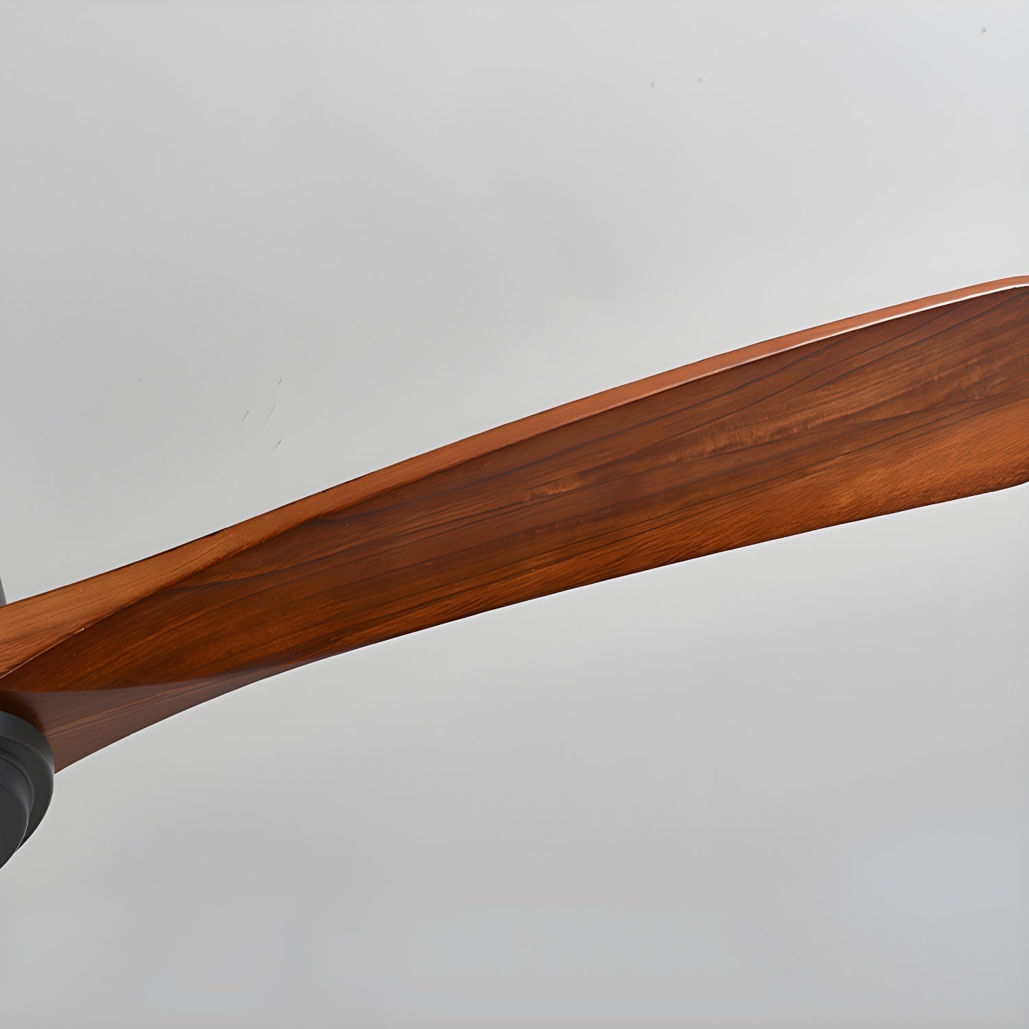 Wood Blade Ceiling Fan with LED Light | DC Motor, Dimmable