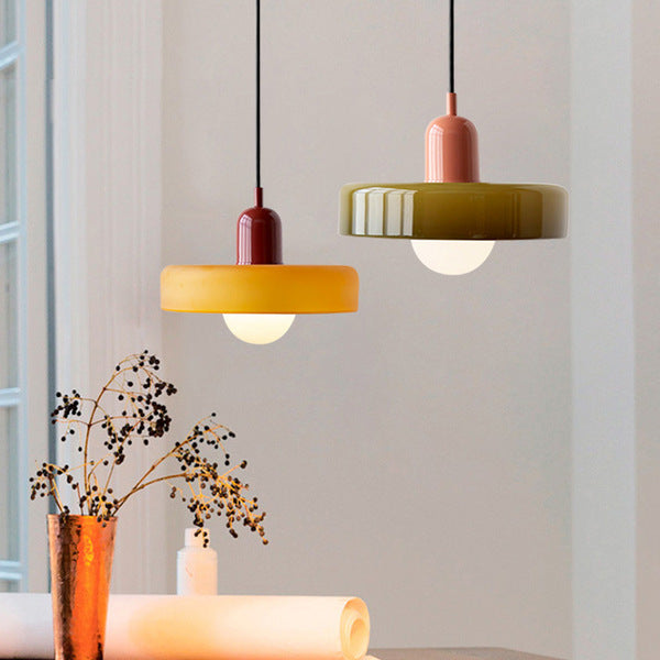 Bauhaus Pendelleuchte Glas, Moderne Hängeleuchte