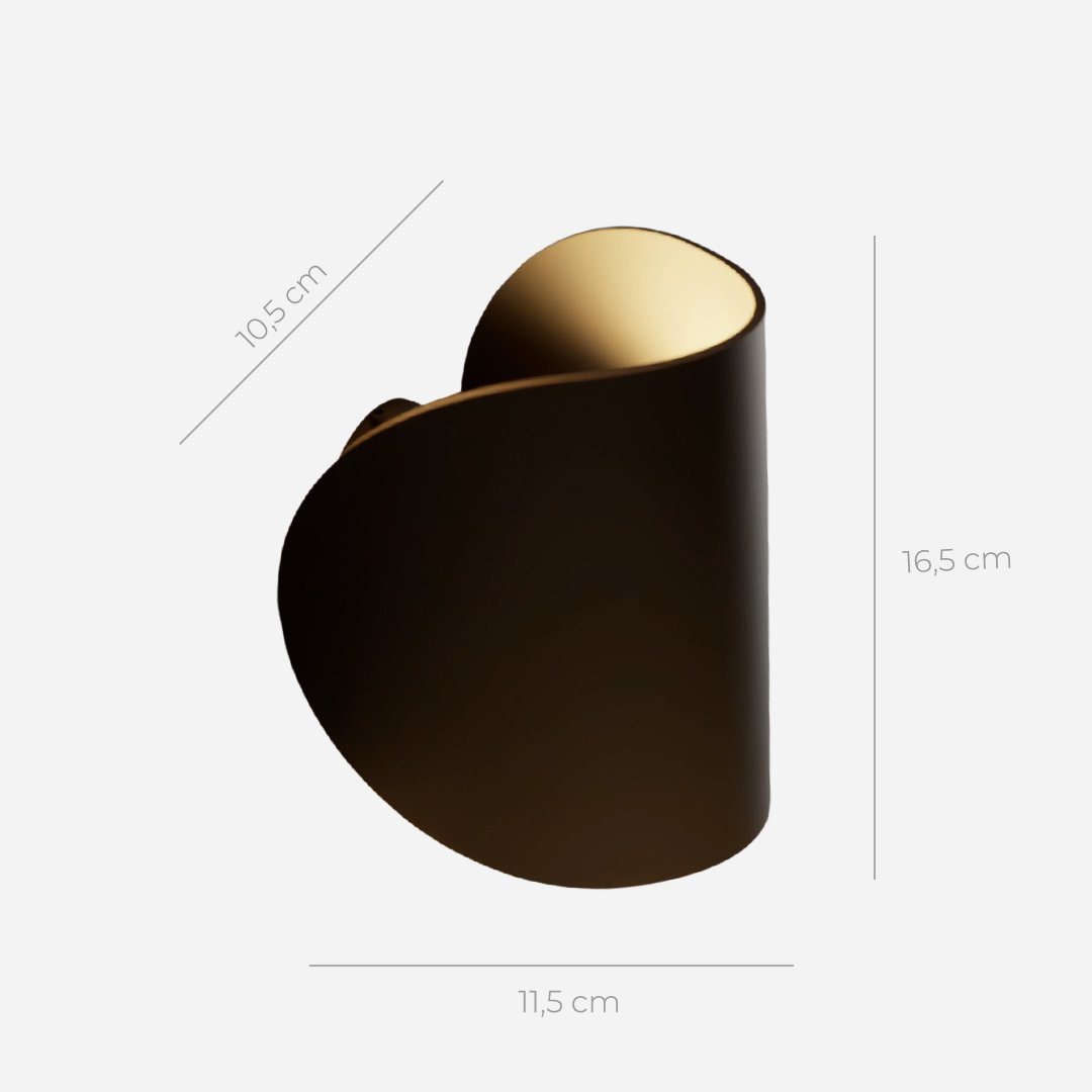 Adjustable Up-Down Wall Sconce | Italian-Inspired, Pivoting Metal Shade