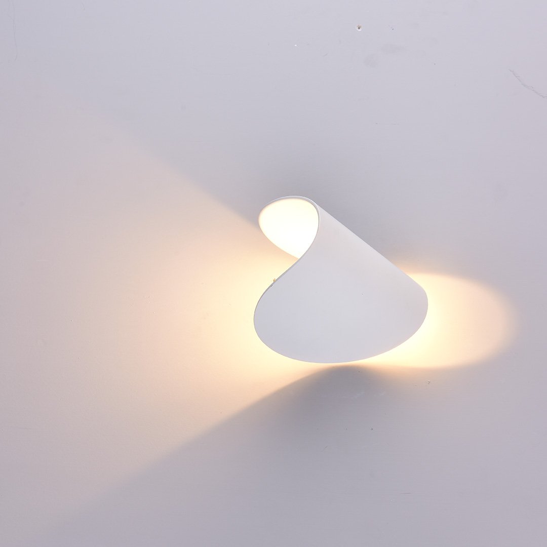 Adjustable Up-Down Wall Sconce | Italian-Inspired, Pivoting Metal Shade