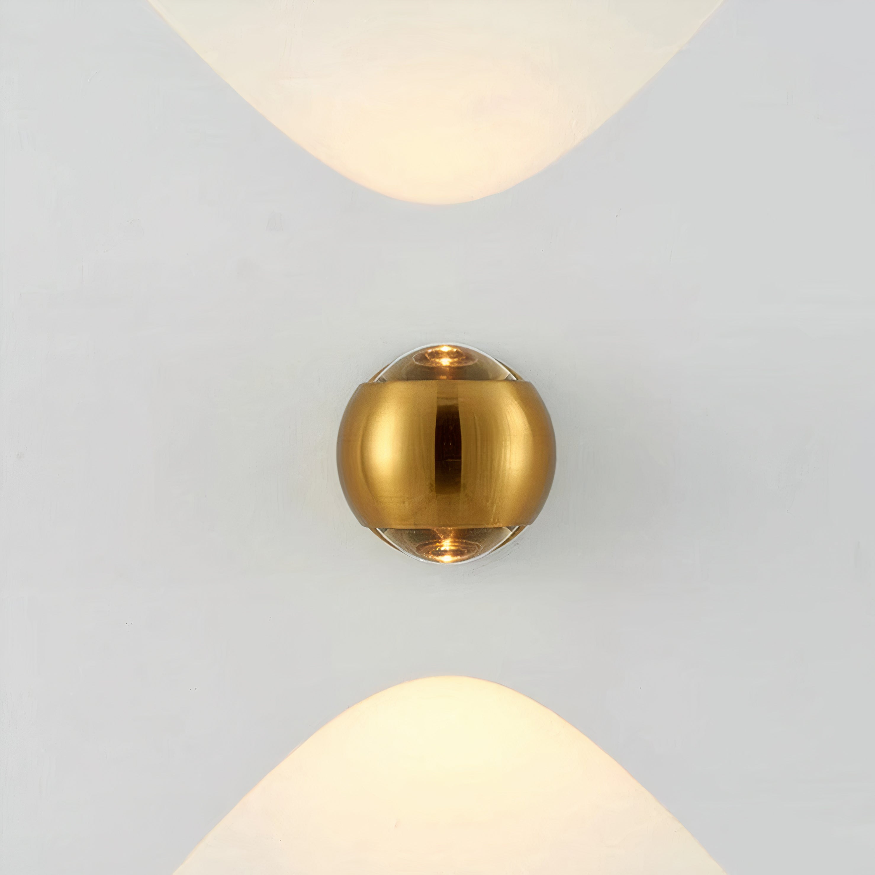 Adjustable Up-Down Wall Sconce | Rotatable G9, Metal and Glass