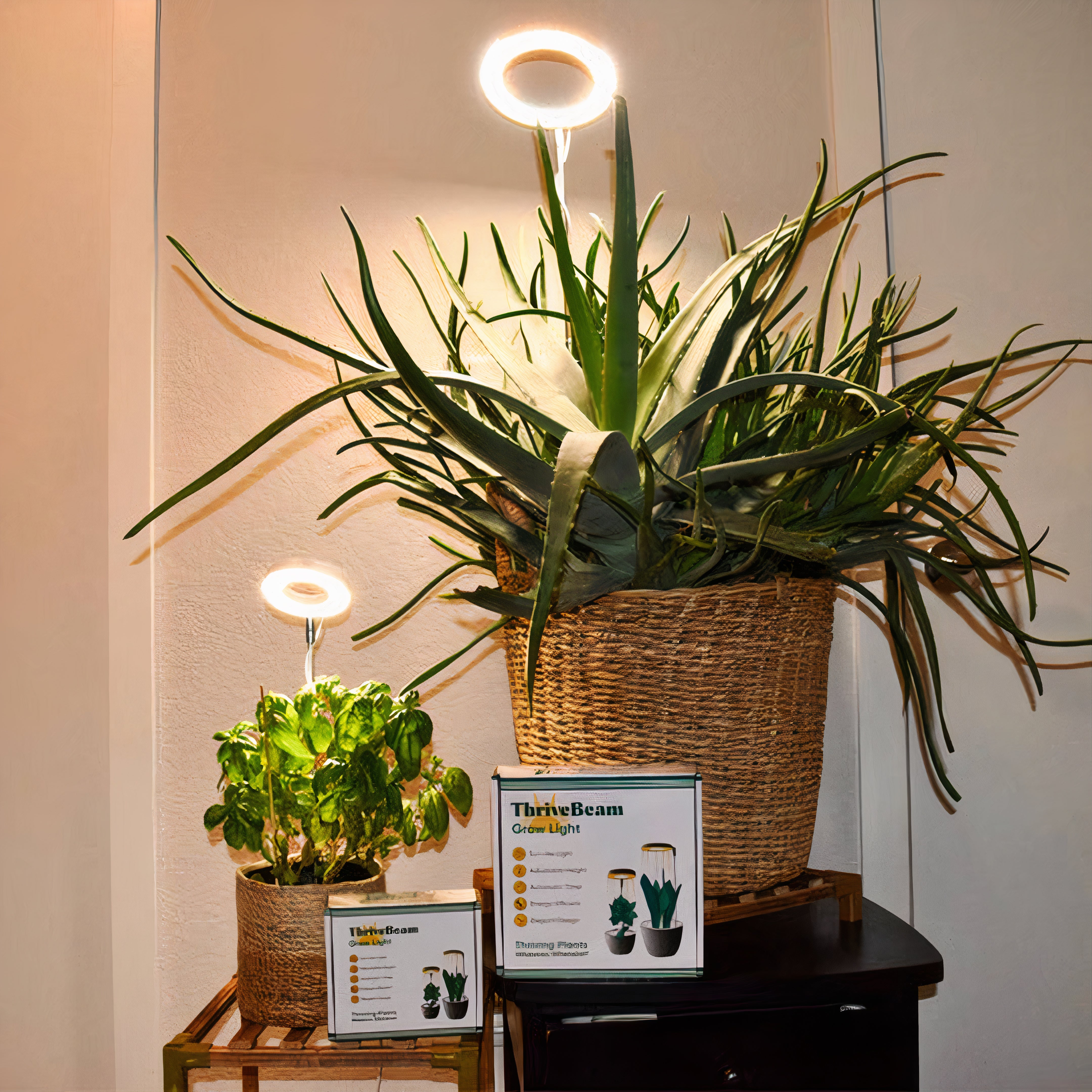Full Spectrum LED Grow Light | Dimmable, Timer, Adjustable Height