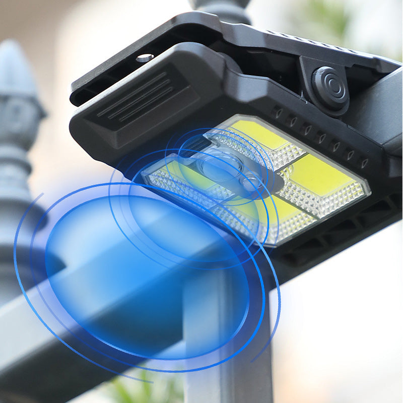 Solar Clip Outdoor Light | Motion Sensor, Dual Charging