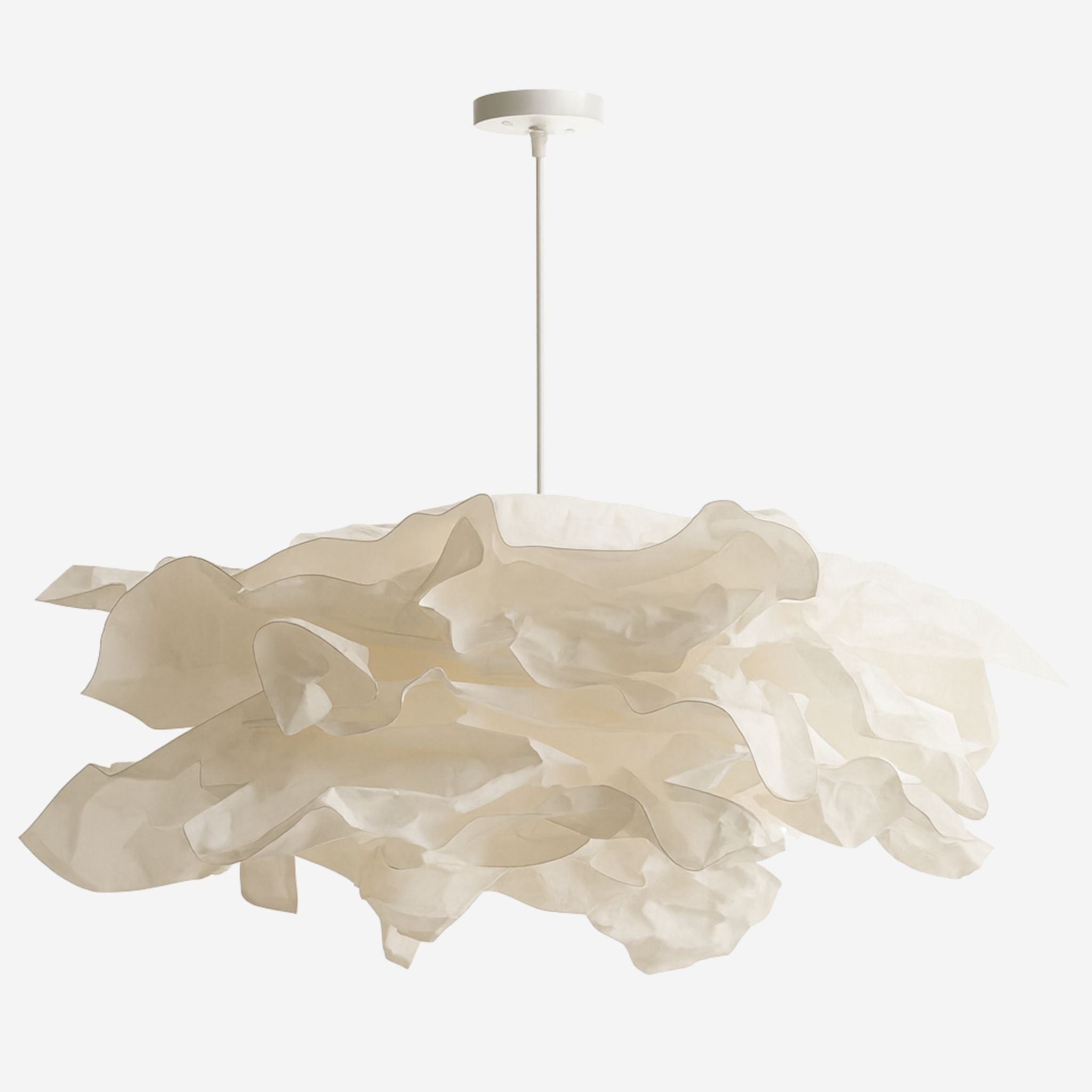 Cloud Paper Pendant Light | Handformed Organic Shape, E27
